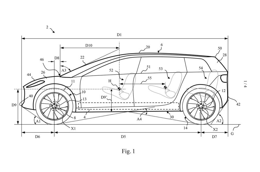 戴森電動車專利圖正式曝光