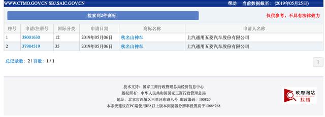 搞事情？五菱注冊“秋名山神車”商標