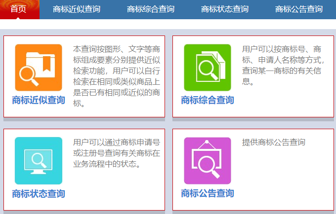 商標查詢，商標近似查詢