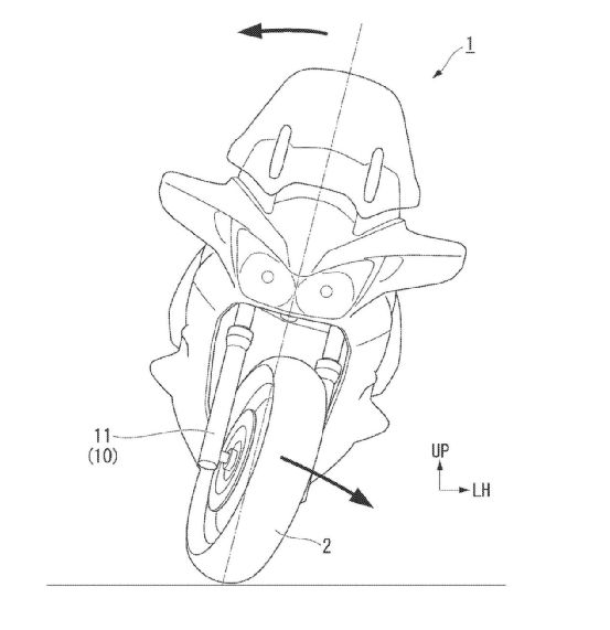 2021年8月5日本田摩托曝光新專利：可自動(dòng)轉(zhuǎn)向、可低速跟隨