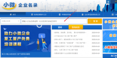 如何查詢中小企業(yè)名單(中小微企業(yè)名錄查詢系統(tǒng)入口)